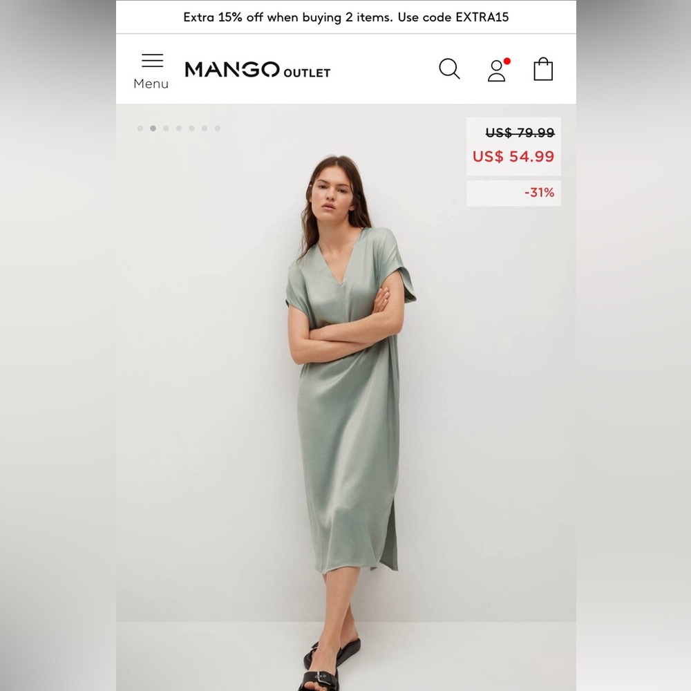MANGO DRESS